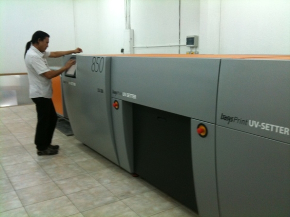 Kuwait : Global Graphics Successfully Installed Multi Cassette Fully Automatic BasysPrint CTcP with Online Haase OE47 Processor in Masaied Printing Press