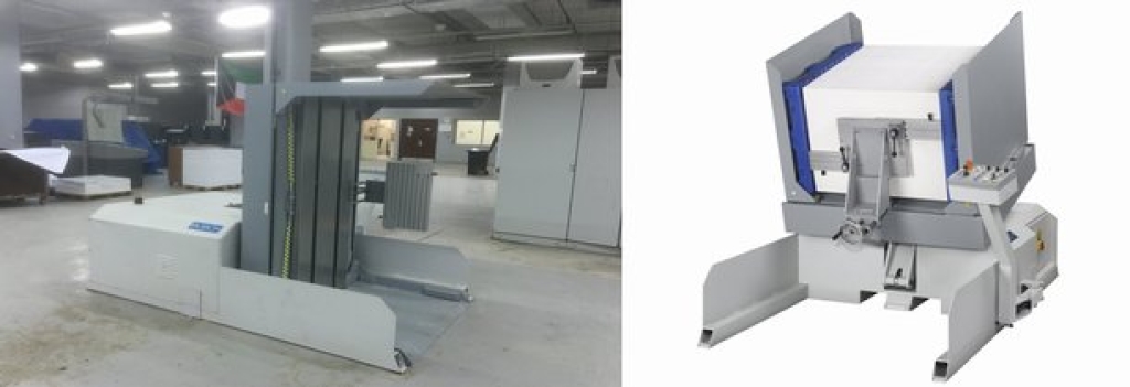 BUSCH Pile Turner SWH 125 RLA (175) – Global Graphics new installation at Kuwait Ministry of Information press